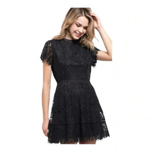 Altar’d State Black Lace Dress Small